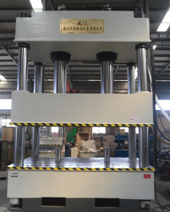 500噸三梁四柱油壓機（四柱液壓機、大臺面）